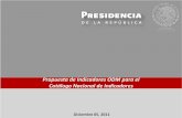 Propuesta de Indicadores ODM para el Catálogo Nacional de ...