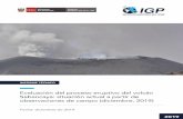 Evaluación del proceso eruptivo del volcán Sabancaya-2019