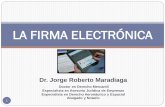 LA FIRMA ELECTRÓNICA - notarioshonduras.org