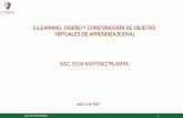 E-LEARNING, DISEÑO Y CONSTRUCCIÓN DE OBJETOS VIRTUALES DE …