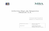 Informe Plan de Negocios INGEVE S.A. - uchile.cl
