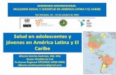 Salud en adolescentes y jóvenes en América Latina y El Caribe