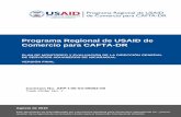 Programa Regional de USAID de Comercio para CAFTA-DR