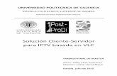 Solución Cliente-Servidor para IPTV basada en VLC