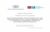 INTERVENCIONES FISIOTERÁPICAS CON HIPOTERAPIA EN EL ...