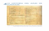 LA HISTORIA DEL AZUD DE ALFEITAMÍ. - gva.es