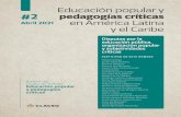 Educación popular y #2 pedagogías críticas Abril 2021 en ...