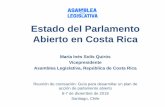 Estado del Parlamento Abierto en Costa Rica