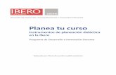 Instrumentos de planeación didáctica en la Ibero