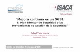 Mejora continua en un SGSI - ISACA VALENCIA
