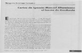 Cartas de Ignacio Manuel Altamirano al barón de Gostkoski