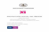 PROTECCIÓN SOCIAL DEL MENOR
