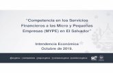 “Competencia en los Servicios Financieros a las Micro y ...