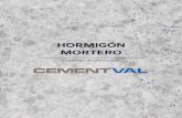 HORMIGÓN MORTERO - Cementval