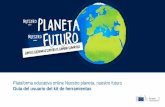 Plataforma educativa online Nuestro planeta, nuestro ...