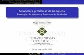 EstrategiasdebúsquedayEstructuradelasolución HugoFranco,PhD