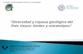 “Diversidad y riqueza geológica del País Vasco: límites y ...