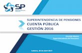 SUPERINTENDENCIA DE PENSIONES CUENTA PÚBLICA GESTIÓN …