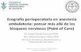 Ecografía perioperatoria en anestesia ambulatoria: pensar ...