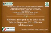 Reforma Integral de la Educación Media Superior 2011-2014 ...