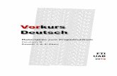 Curso propedéutico de Lengua Alemana para traductores