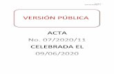 VERSIÓN PÚBLICA ACTA CELEBRADA EL