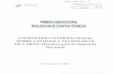 PRIMERA CONVOCATORIA REAUZACION DE EVENTOS TÉCNICOS