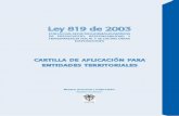 Ley 819 de 2003 - corporinoquia.gov.co