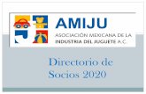 Directorio de Socios 2020 - AMIJU