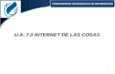 U.A. 7.0 INTERNET DE LAS COSAS