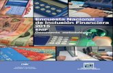 Encuesta Nacional de Inclusión Financiera 2015 ENIF ...