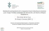 Dra Itziar de la Cruz Dr Alvaro Cervera (MIR 1)