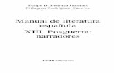 Manual de literatura española XIII. Posguerra: narradores