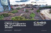 INFORME ANUAL Observatorio de Conflictos 2020