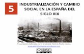 INDUSTRIALIZACIÓN Y CAMBIO SOCIAL EN LA ESPAÑA DEL …