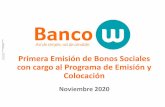 Presentación de PowerPoint - Inicio - Banco W | | Banco W