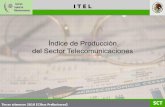Índice de Producción del Sector Telecomunicaciones