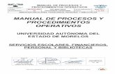 Manual de Procesos y Procedimientos Operativos M-OPG-002