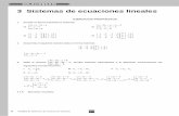 3 Sistemas de ecuaciones lineales - solucionarios10.com