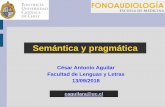 César Antonio Aguilar Facultad de Lenguas y Letras 13/09/2018