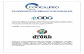 CONVENIOS INTERINSTITUCIONALES - Coocalpro