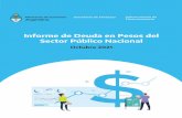 Informe de Deuda en Pesos del Sector Público Nacional
