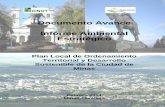 Documento Avance Informe Ambiental Estratégico
