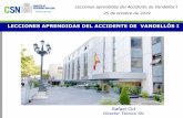 LECCIONES APRENDIDAS DEL ACCIDENTE DE VANDELLÓS I