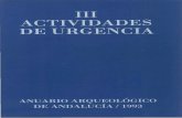 ANUARIO ARQUEOLÓGICO DE ANDALUCÍA 1993 ACTNIDADES DE ...