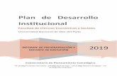 Plan de Desarrollo Institucional - MDP