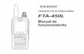 TRANSCEPTOR DE BANDA AÉREA FTA-450L