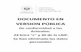 DOCUMENTO EN VERSION PÚBLICA - Portal de Transparencia