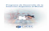 Programa de Desarrollo de la Inserción Argentina al Mundo