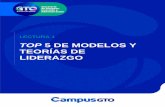 TOP 5 DE MODELOS Y TEORÍAS DE LIDERAZGO